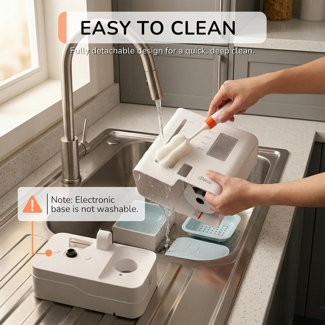 iPettie Camera Automatic Cat Feeder and Water Dispenser