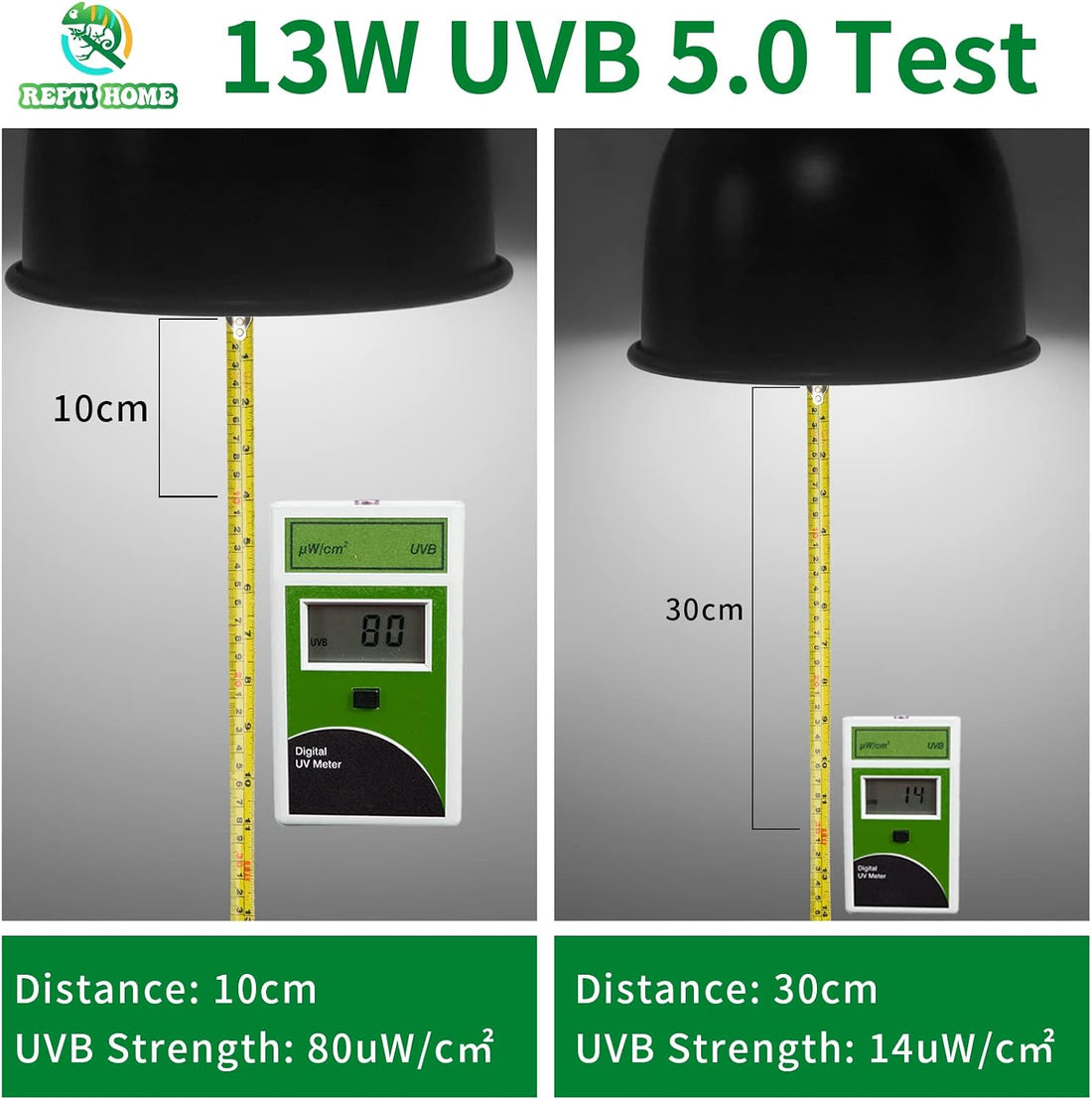 UVB Reptile Light 5.0, 13W Tropical and Sub-Tropical UVA UVB Bulb