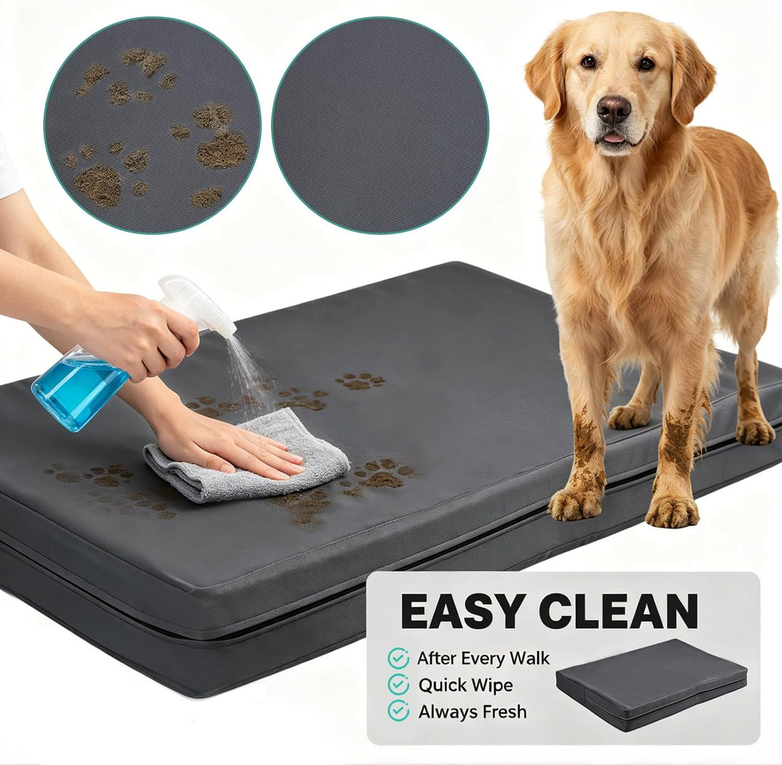 Canvas Indestructible Dog Bed for Crate