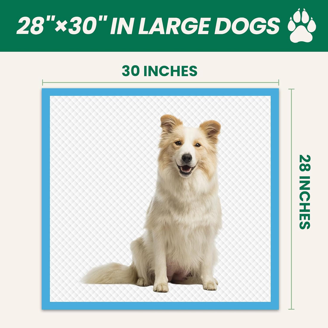 100 Count Large Dog & Cat Puppy Pee Pads