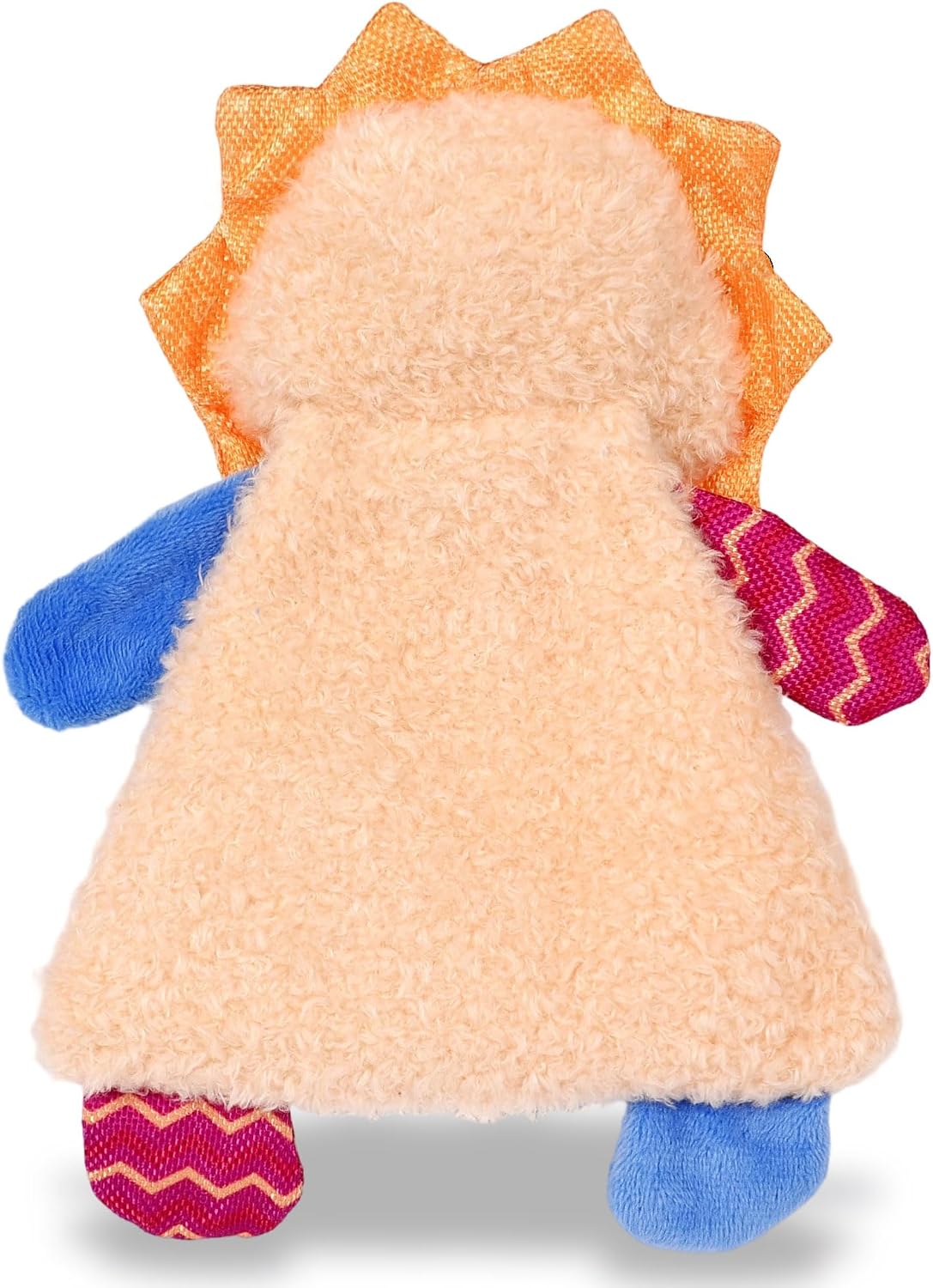 Squeaky Stuffed Dog Toy Small, No-Stuffing Crinkle Paper Dog Toy