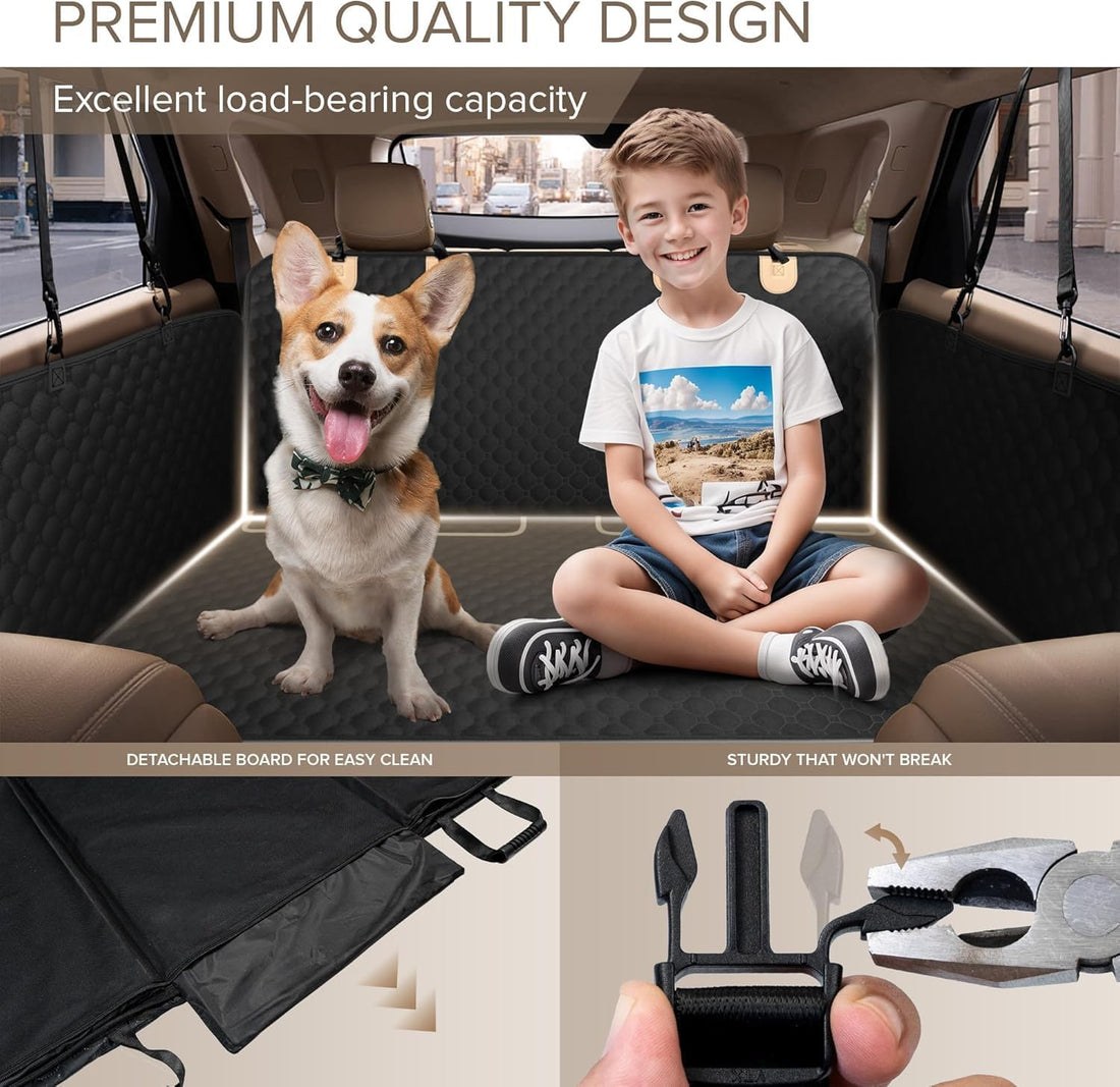 SHARLOVY Back Seat Extender for Dogs