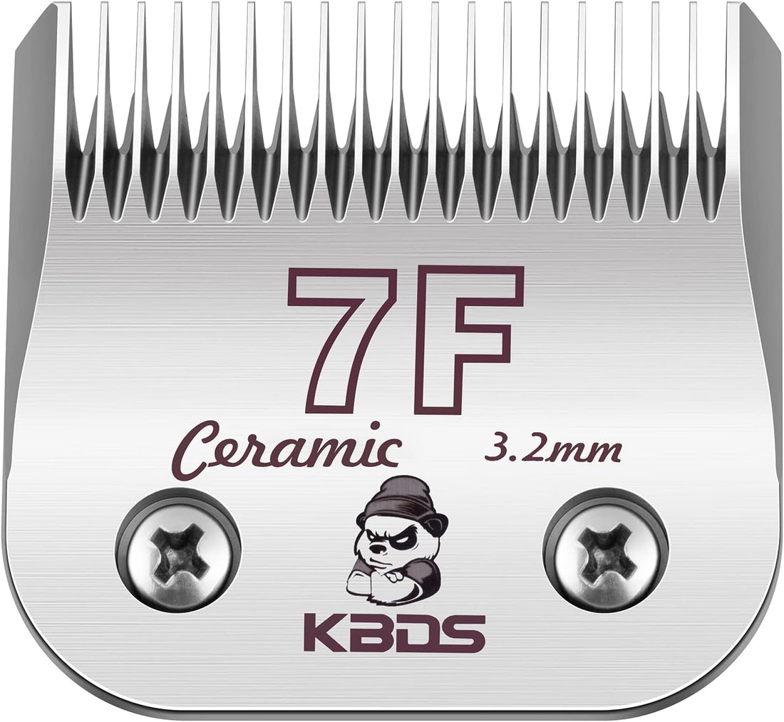 KBDS Detachable Pet Dog Grooming Ceramic Clipper Blades,Compatible