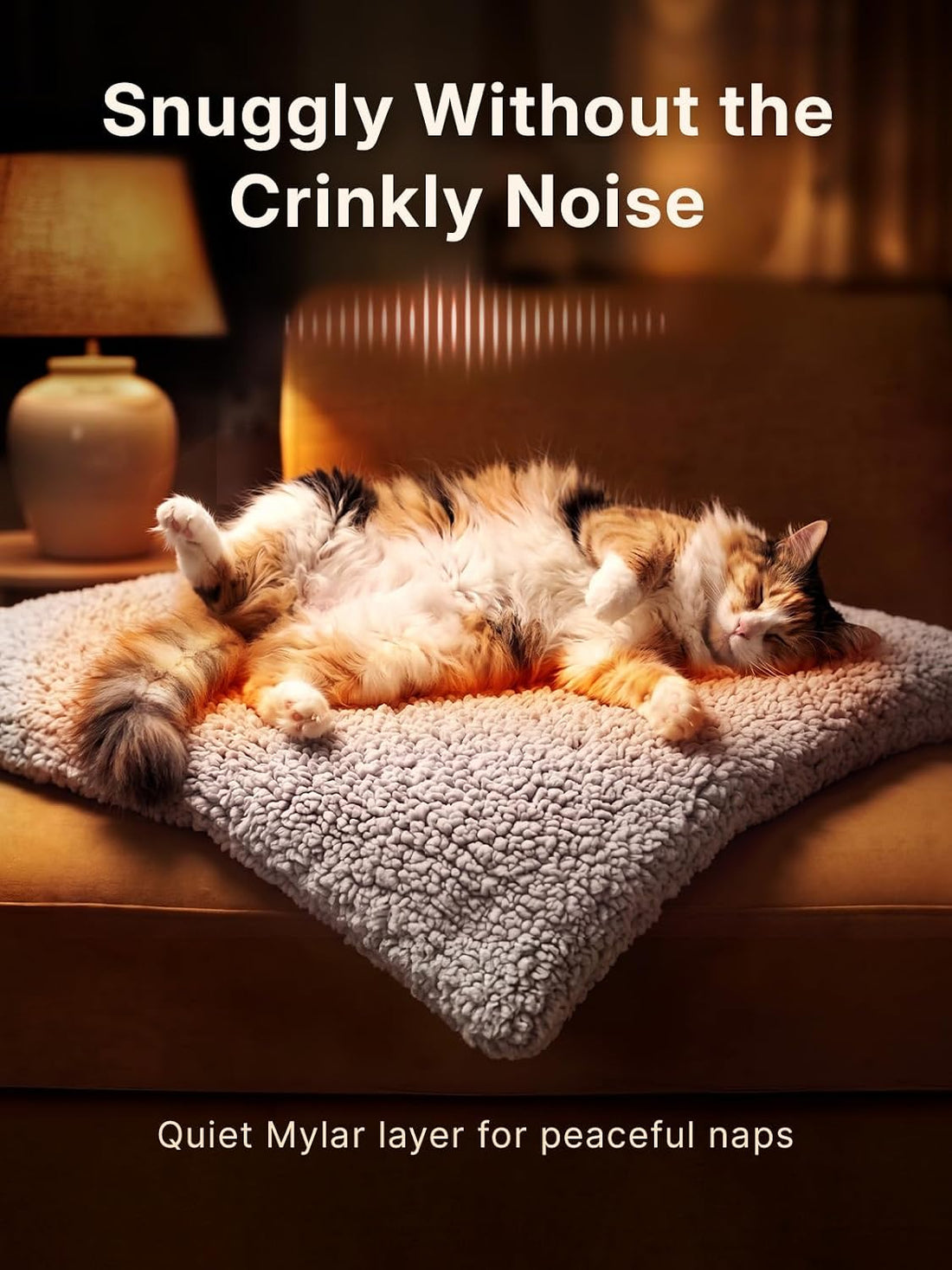 Mora Pets Self Warming Cat Beds for Large Cats Self Heating Dog Mat