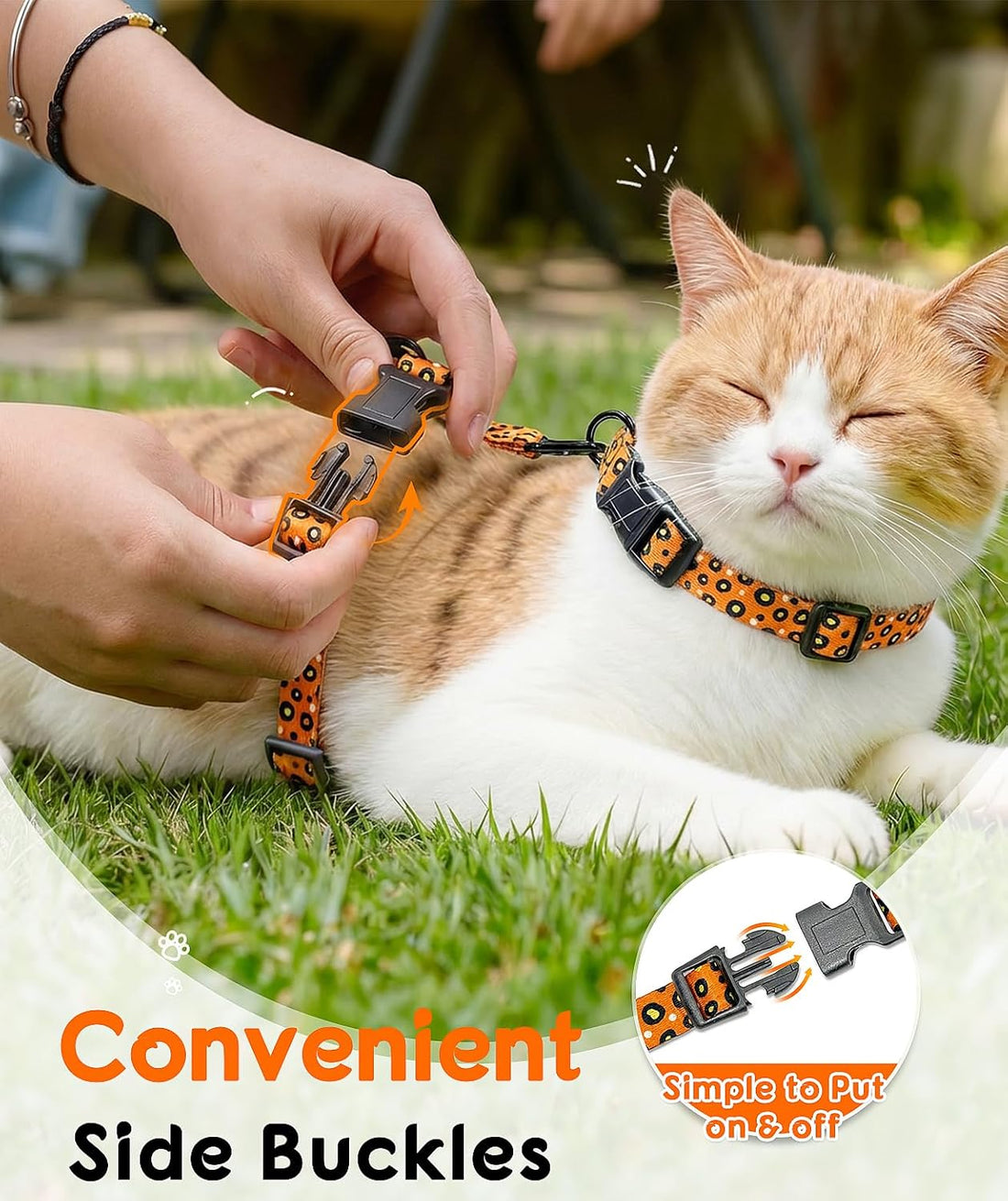 Halypet Cat Harness and Leash Set