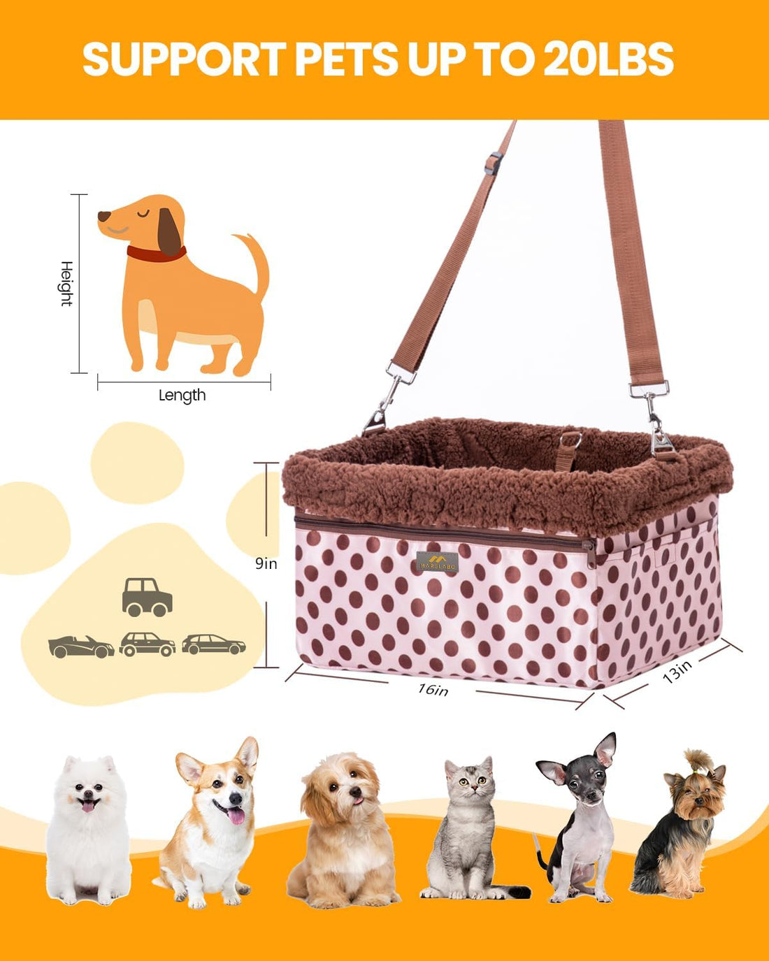 Dog Car Seats for Small Dogs