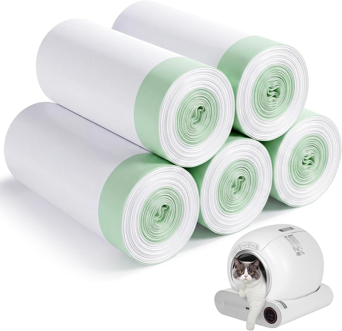 140 Cat Litter Box Liners For Meowant Mw-Sc01/Sc02/Sc09, Drawstring