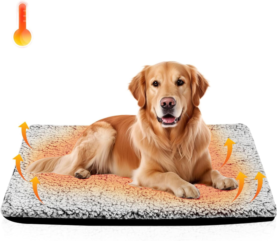 Self Warming Cat Bed, Warm Thermal Dog Pad Self Heating Pet Mat 15 X
