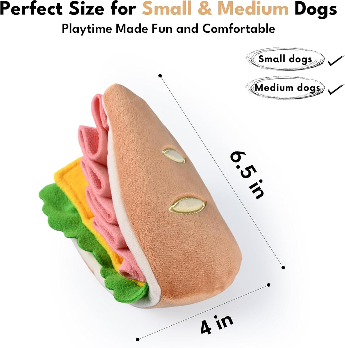 CHEWFFON Interactive Dog Toy, Multi-Layer Treat Hiding Nose Work Game