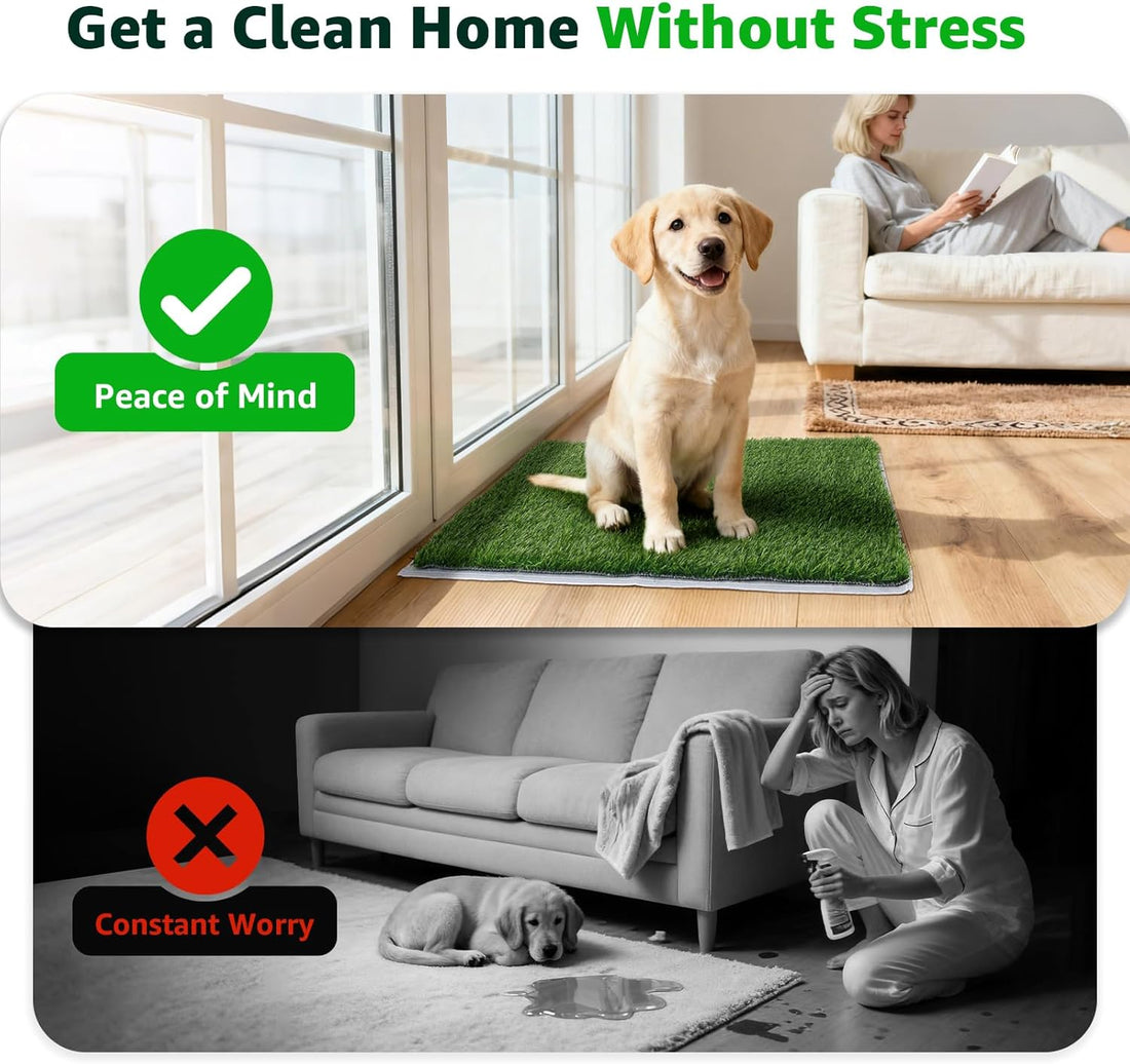 Replacement Artificial Grass Pee Pads for Dogs Potty Training to Pee