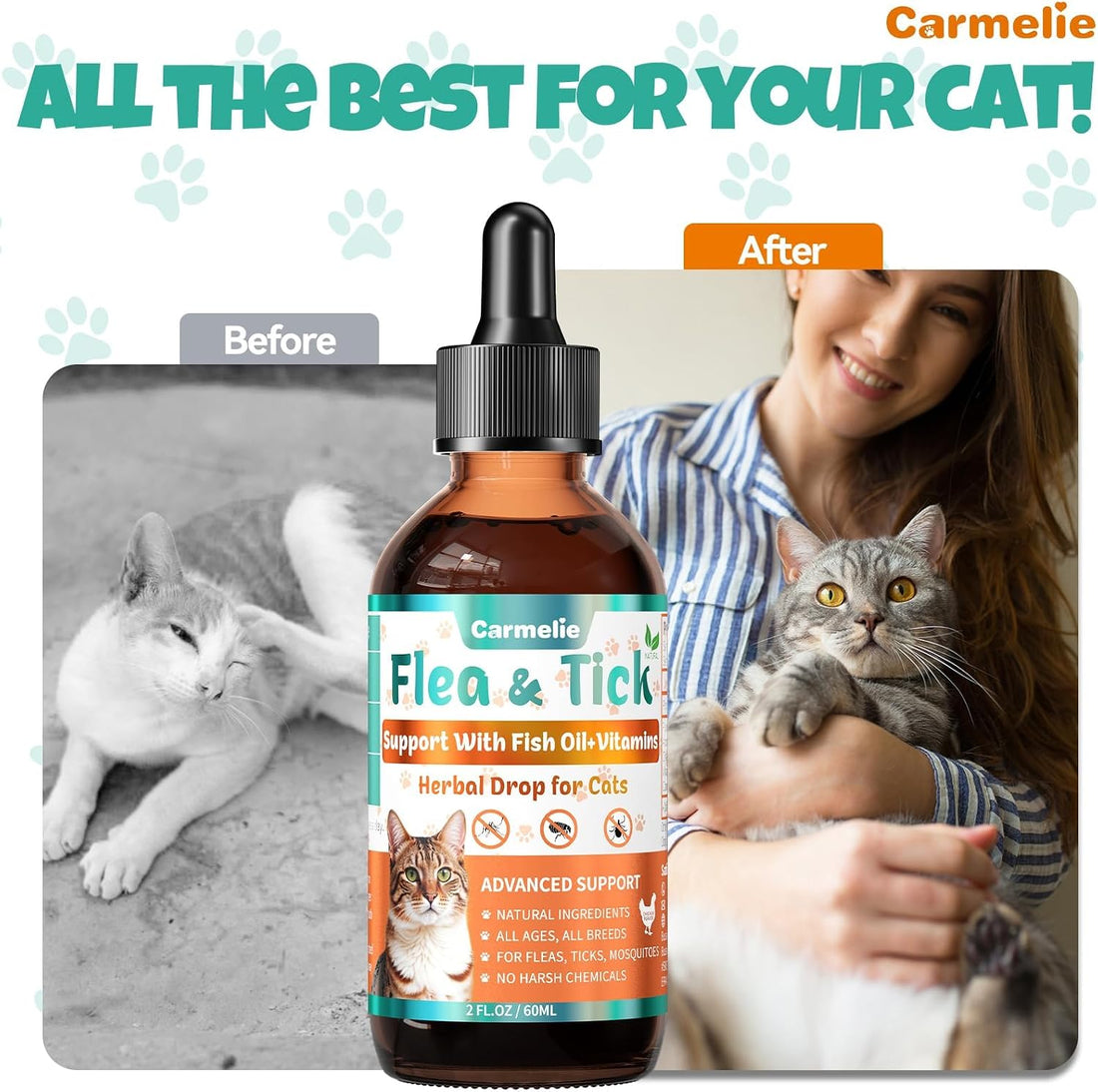 Flea and Tick Prevention for Cat