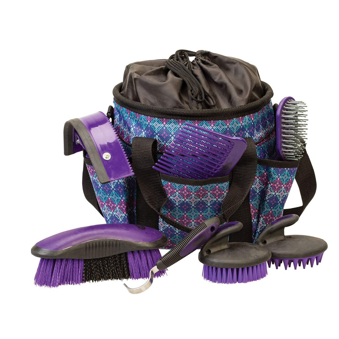 Weaver Equine Horse Grooming Kit, 7-Piece with Tote Bag