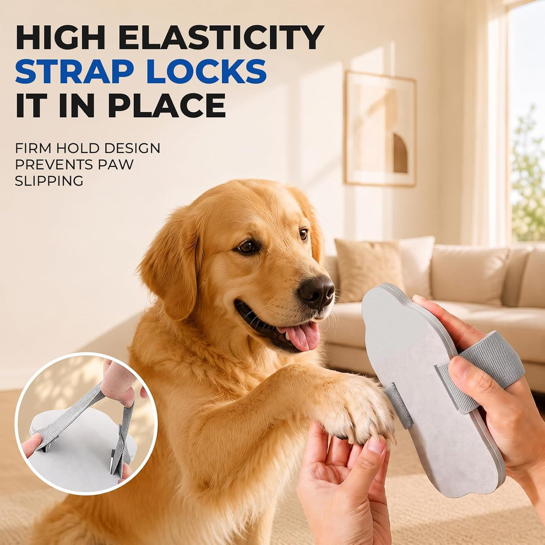 Dog Nail Scratch Board with Hand Strap