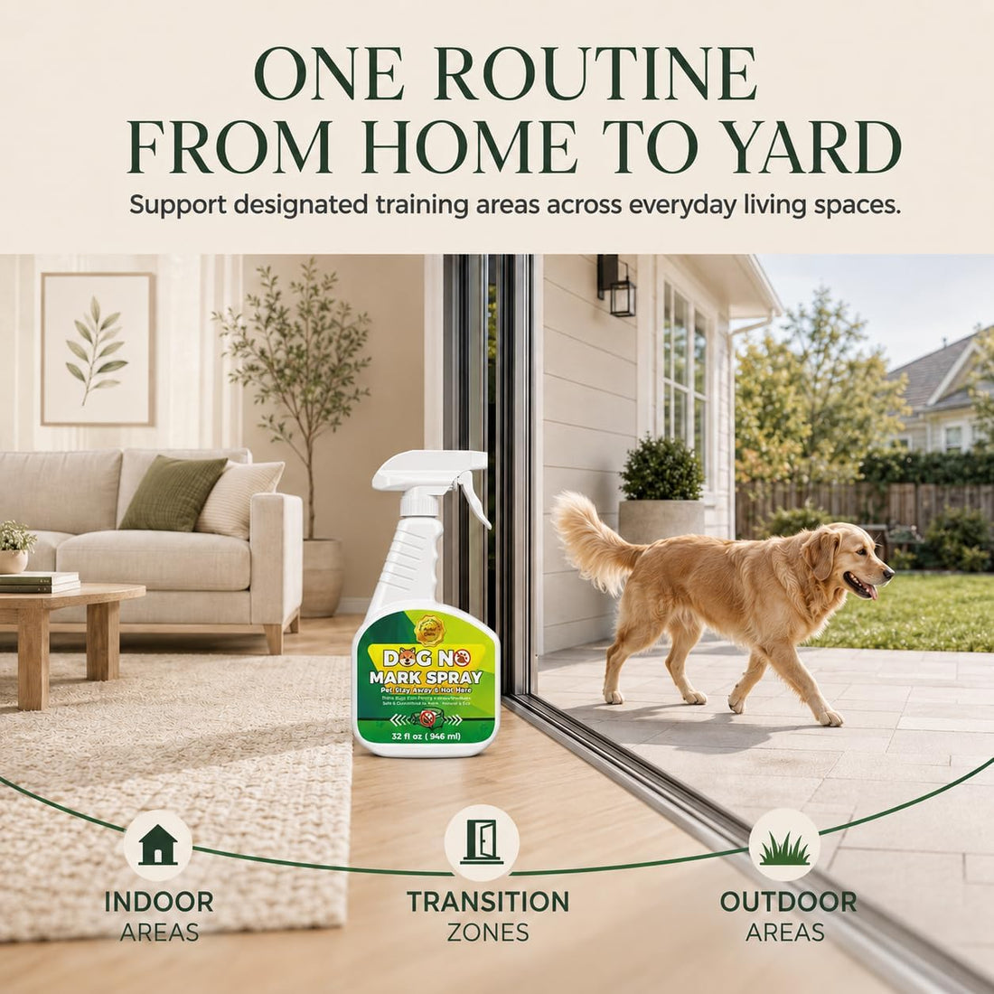 Dog House Training Aid for Marking Areas, 32 Fl Oz