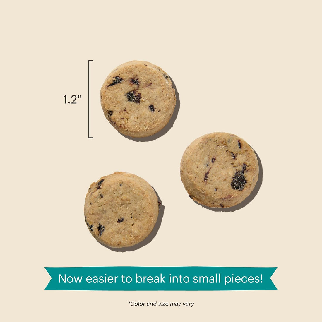 The Honest Kitchen Whole Grain Goat’s Milk N’ Cookies Dog Treats