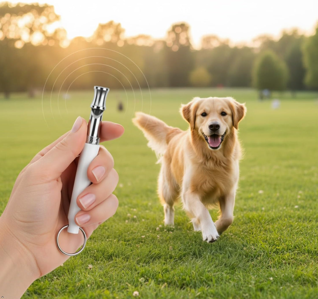 2-Pack Adjustable Ultrasonic Dog Whistles