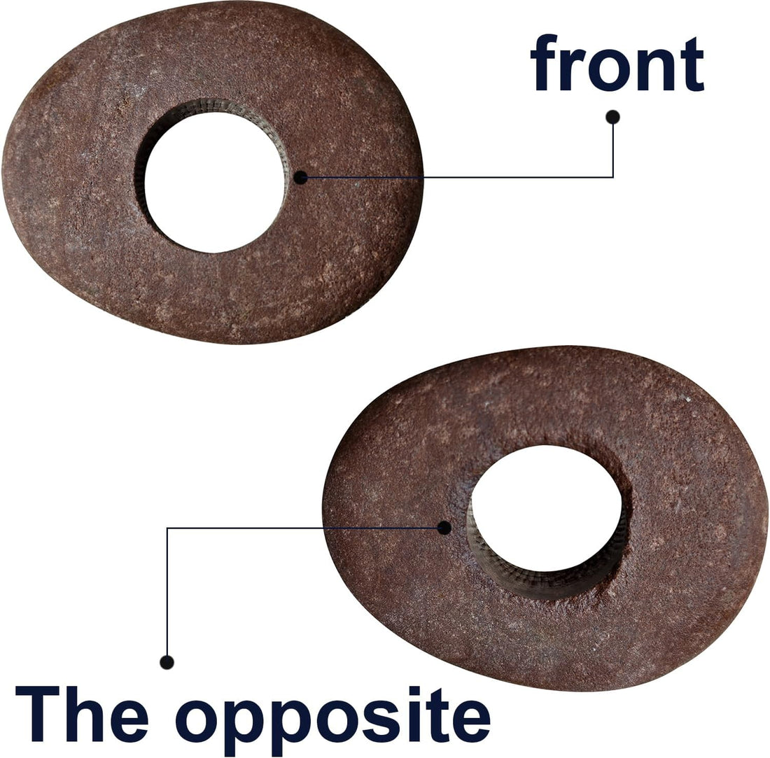 Natural River Stone Plant Weights for Aquarium