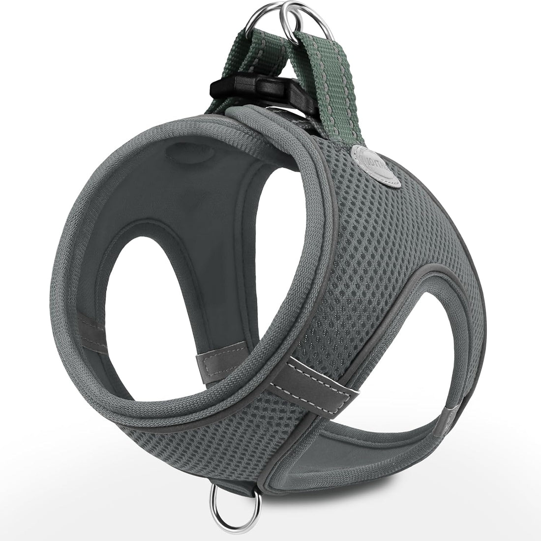 Joytale Step-in Dog Harness, Soft Breathable Mesh, Black M