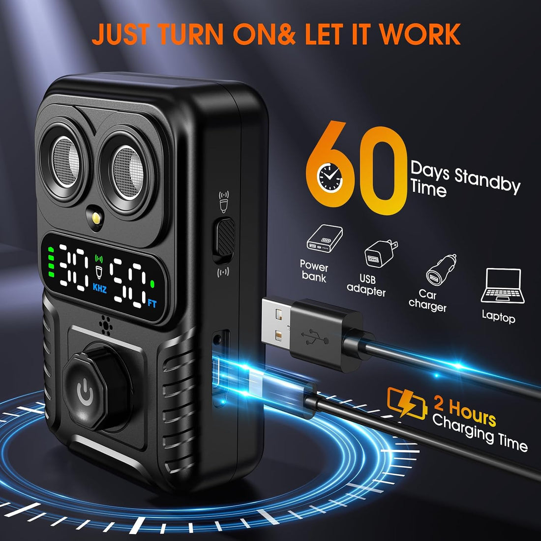 Automatic Bark Control Box, Smart Dog Bark Deterrent Device