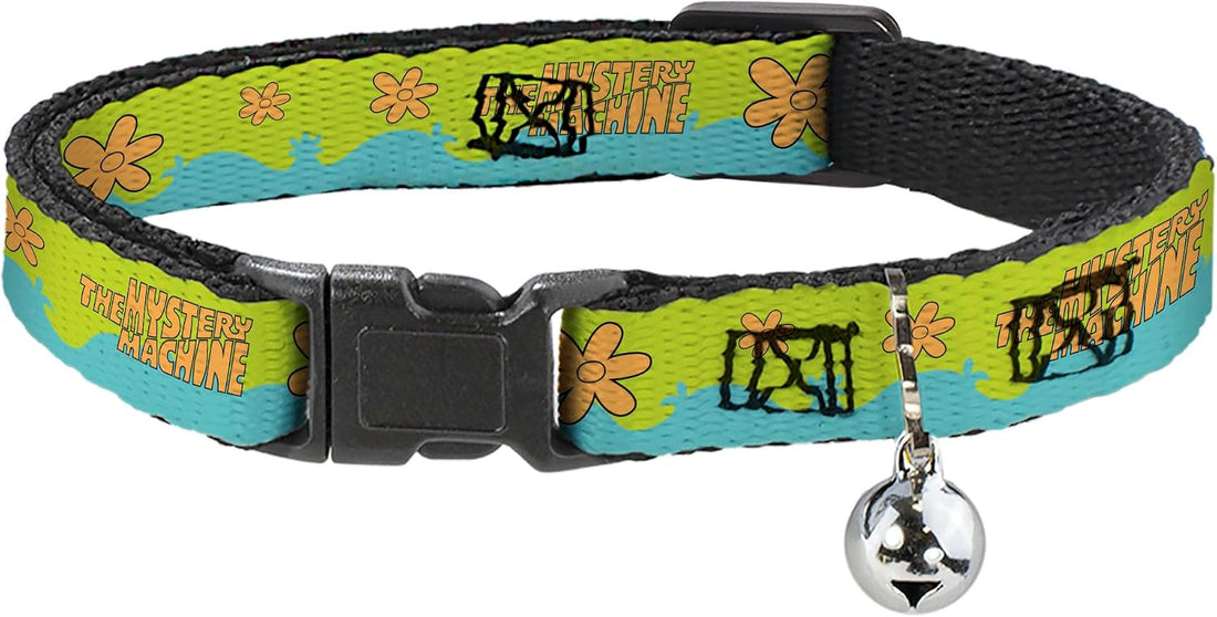 Buckle-Down Cat Collar Breakaway Scooby Doo The Mystery Machine Paint