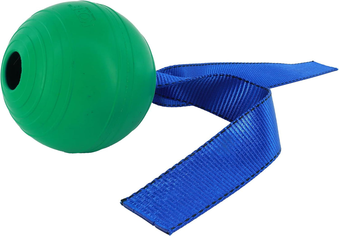 KoreFlex Ball & Tail - Durable Horse Toy & Equine Enrichment Ball