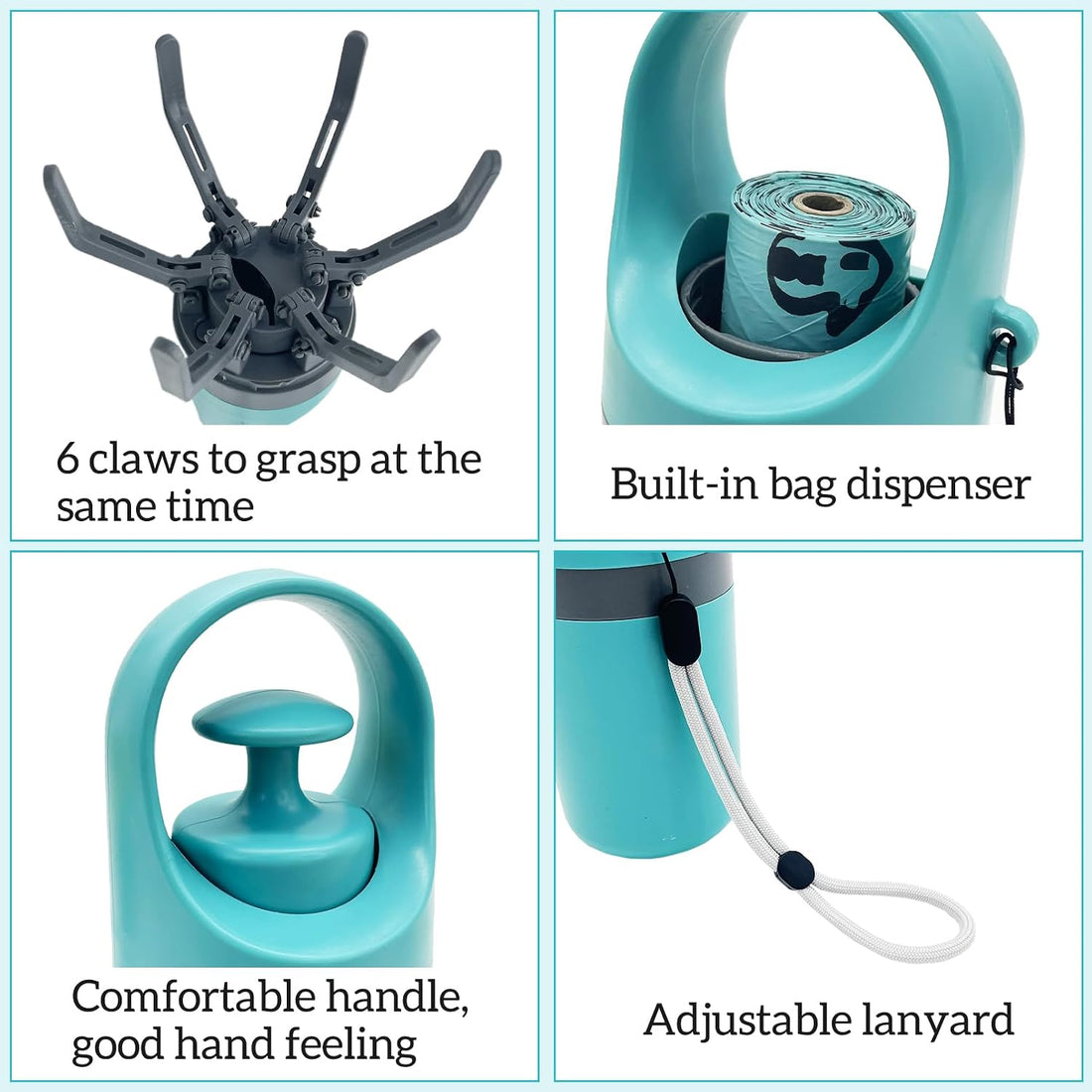 Fhiny Portable Dog Poop Scooper