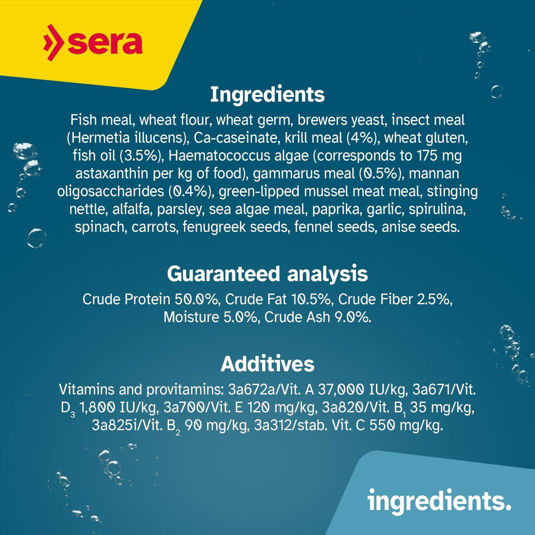 Sera Discus Color Gran 250ml (8.4 fl oz) | Premium Discus Fish Food