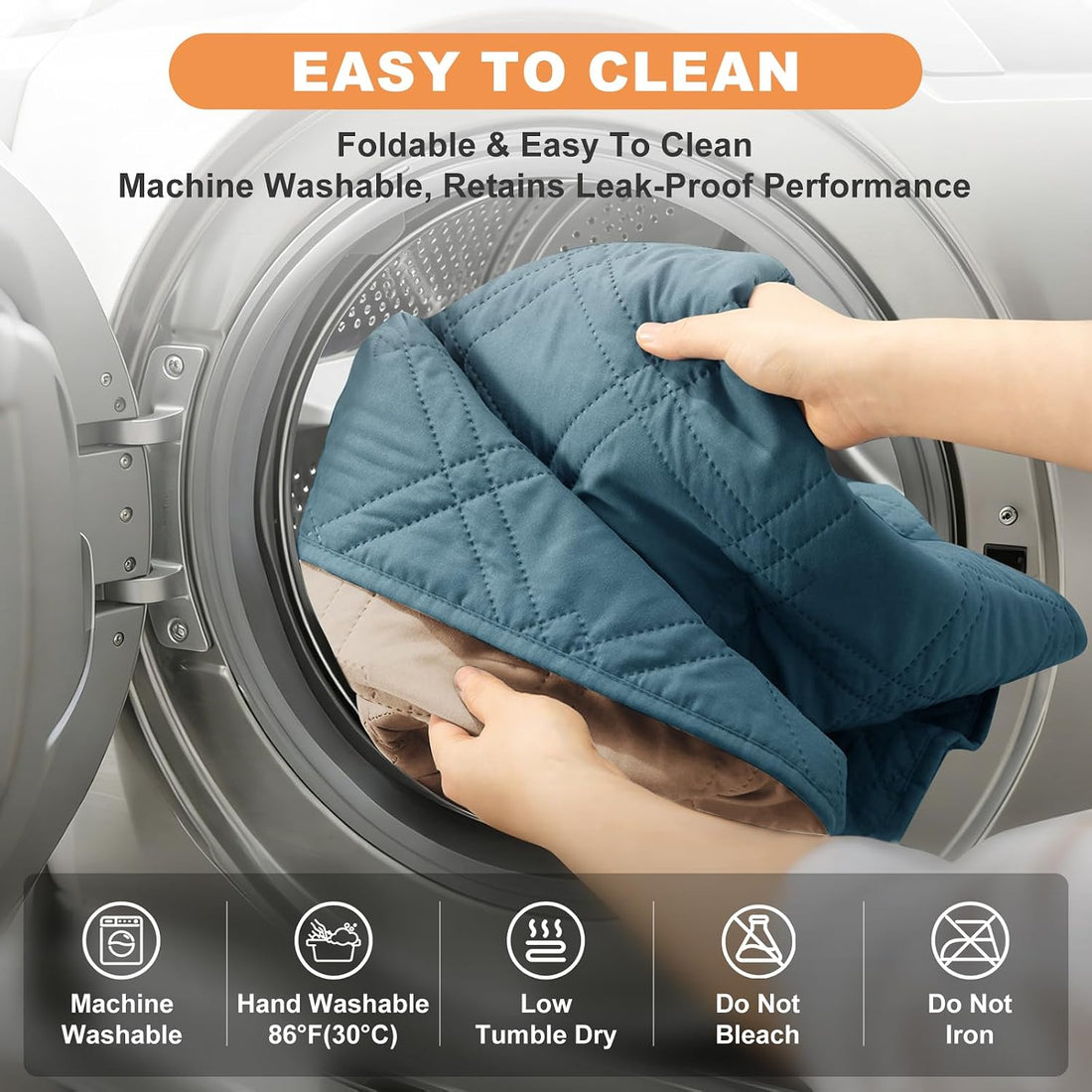 Waterproof 7 Layer Reversible Couch Covers for Dogs Bed Blanket