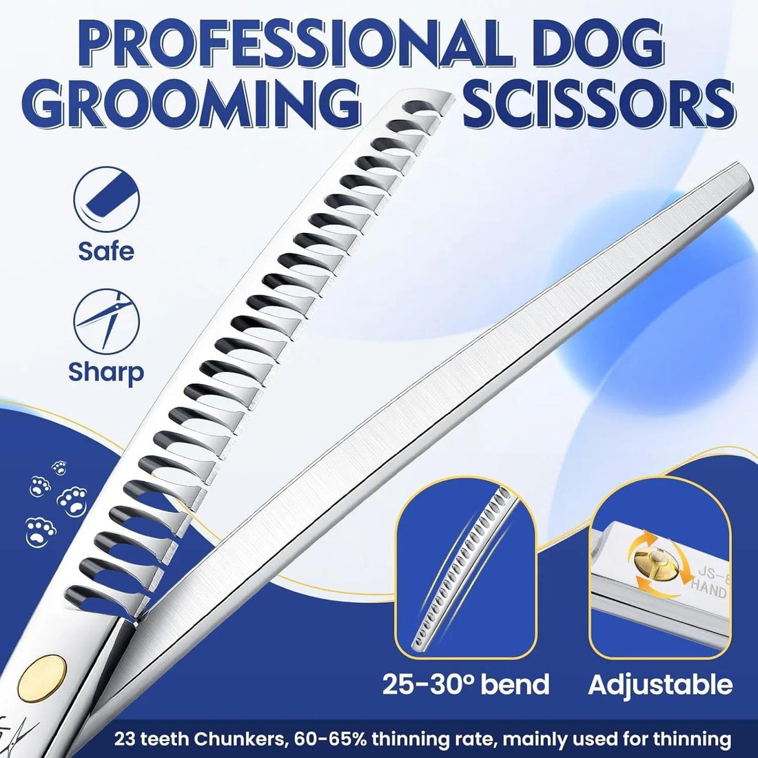 JASON Dog Grooming Thinning Scissors