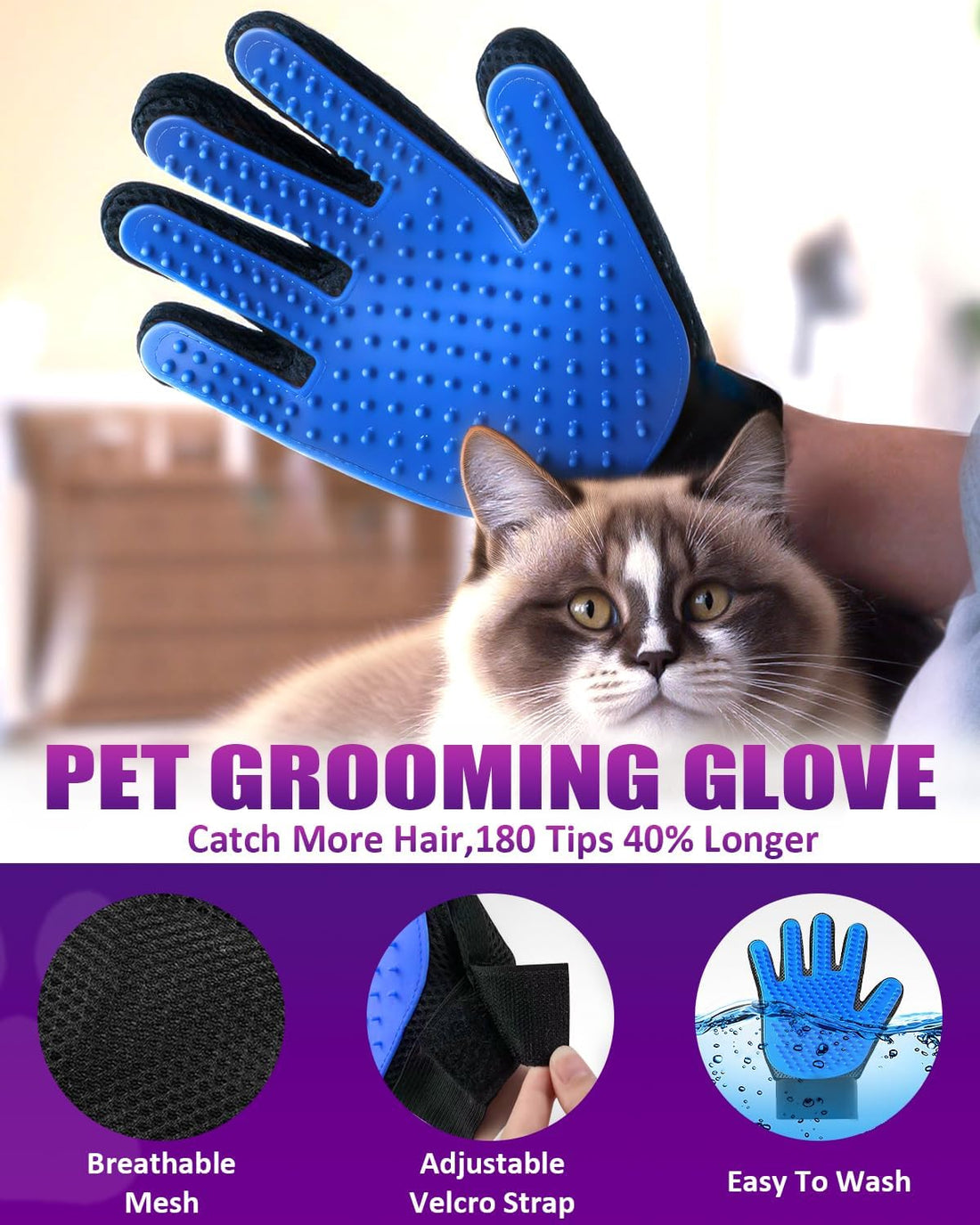 Adjustable Dog Grooming Arm with Clamp Dog Grooming Hammock and Loop