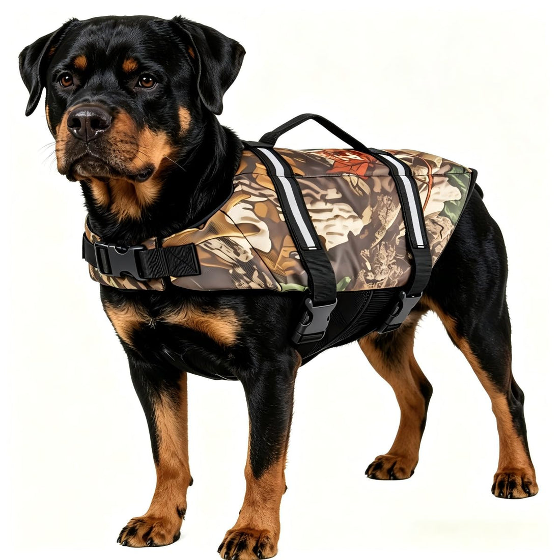 Camo Pet Life Preserver Jacket,Camouflage Dog Life Vest