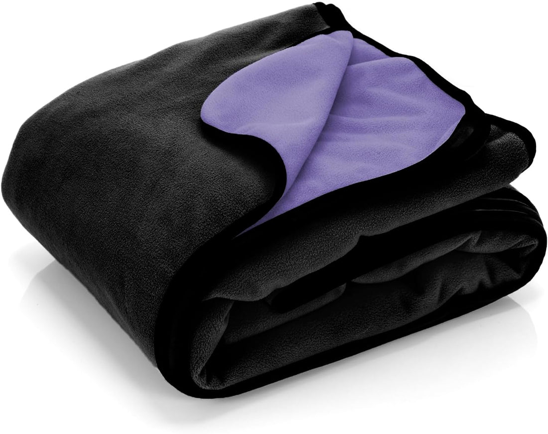 Callarome Waterproof Blanket for Bed & Couch Protection, Grey, 80"x90"