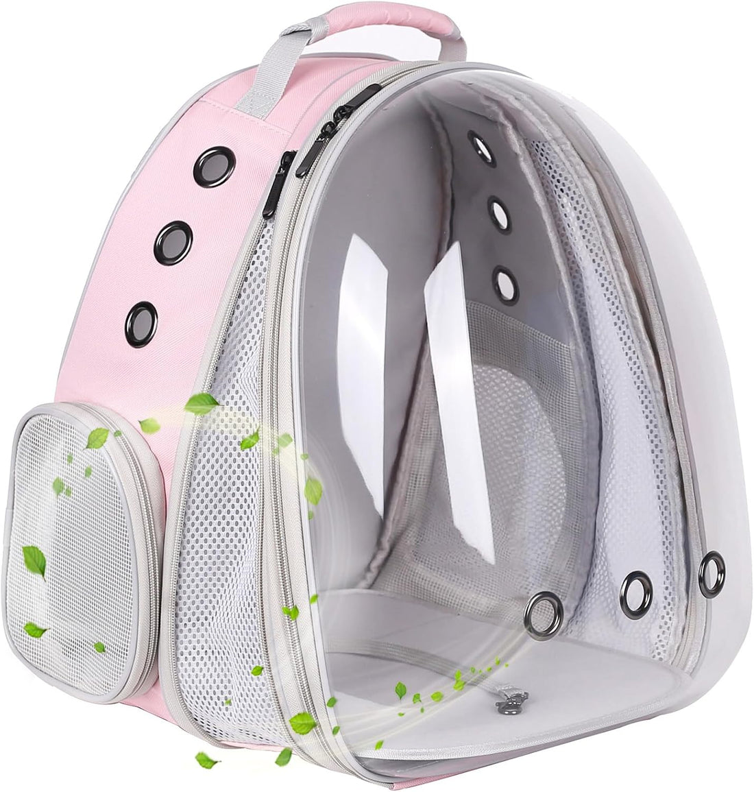 Large Cat Backpack Carrier, Front Extension with Space Capsule Bubble