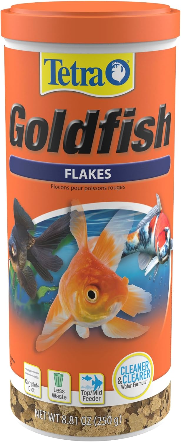 Tetra Goldfish Flakes Fish Food, 7.06 oz