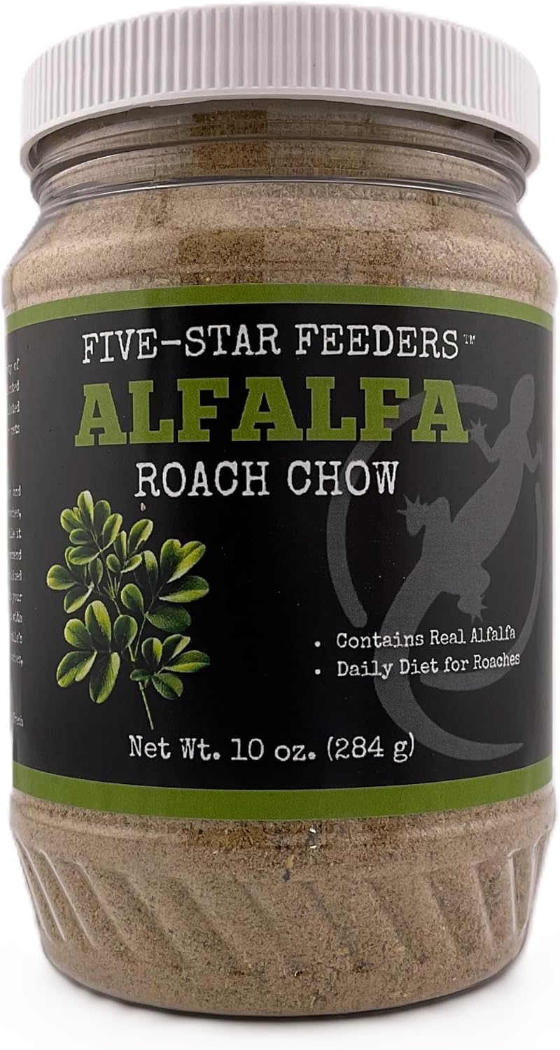 Roach Gutload Formula – Nutrient-Rich Pre-Feeding Diet for Dubia