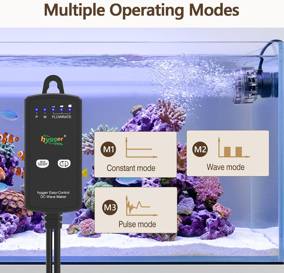 hygger Mini Wave Maker, 660 PGH Powerful Aquarium Powerhead