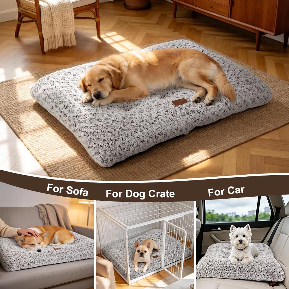 Small Dog Bed Crate Bed for Small Dogs 24"x18" Dog Bed Mat