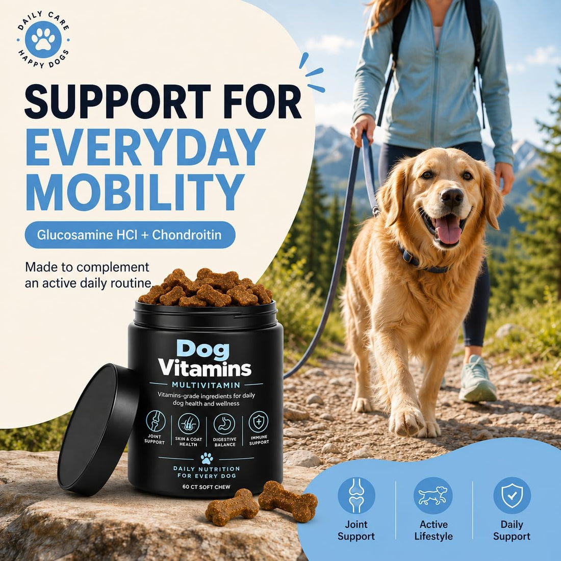 Dog Multivitamin for Itch Relief