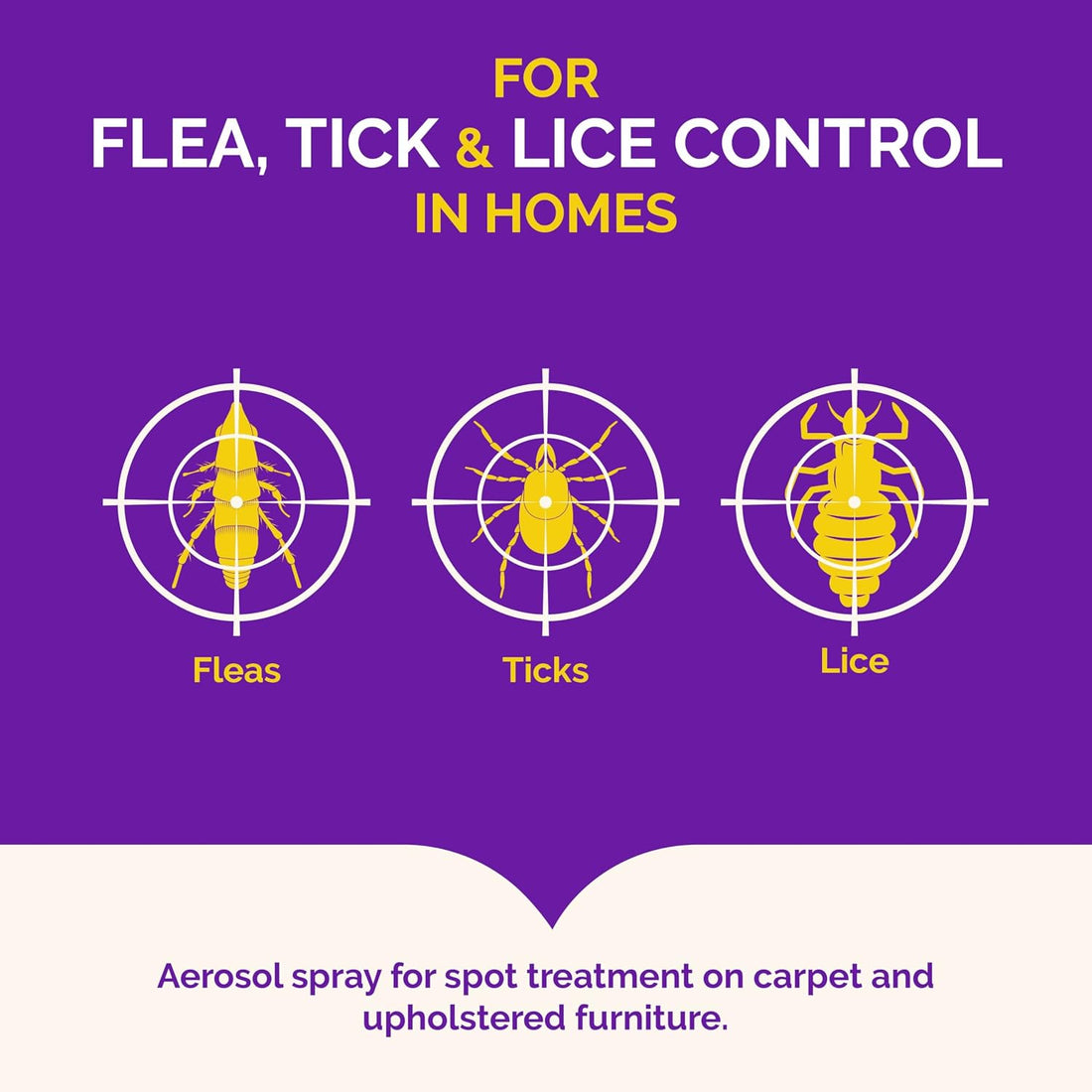 Hot Shot Flea, Tick & Lice Killer with Odor Neutralizer 14 Oz