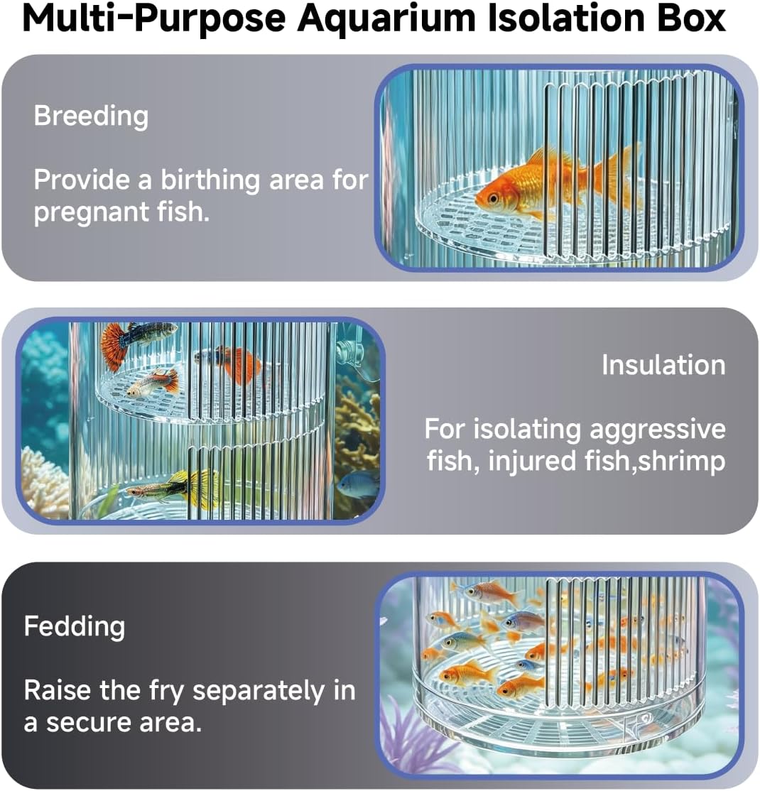 Floating Breeder Box for Fish Tank