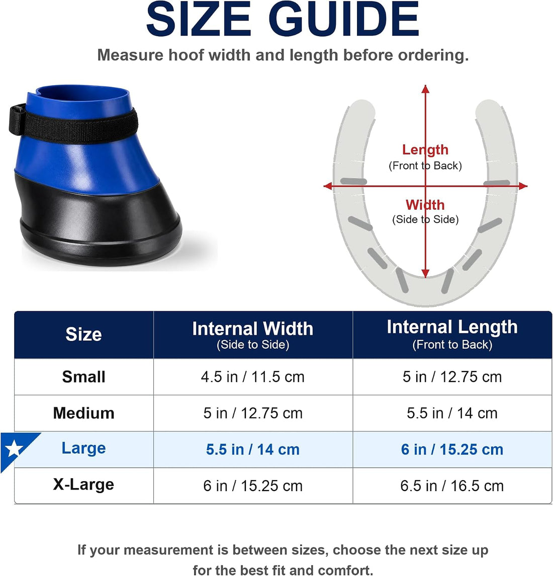 Rubber Medical Hoof Boot