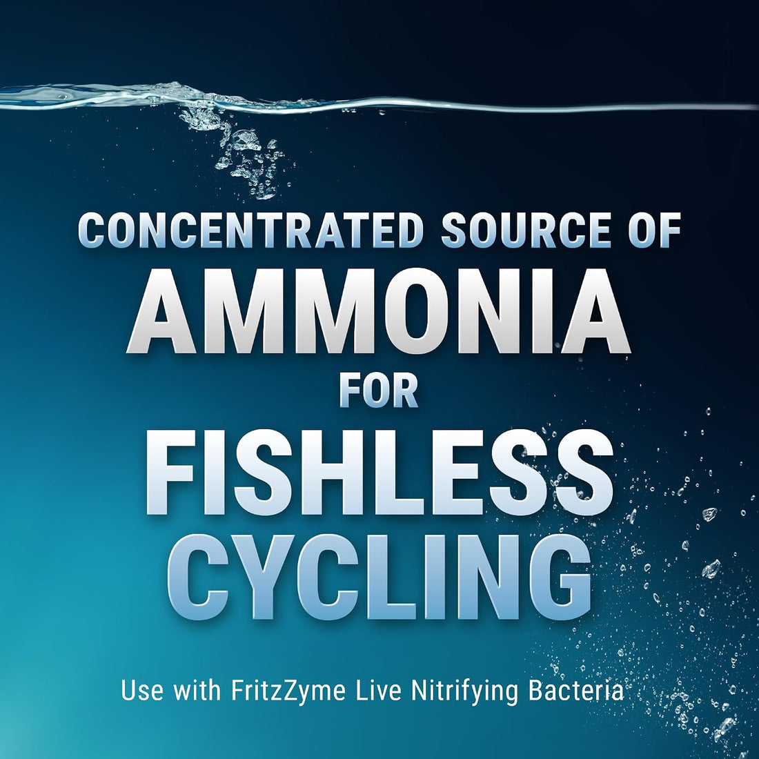 Fritz Fishless Fuel Ammonia Solution for Fishless Aquarium Cycling