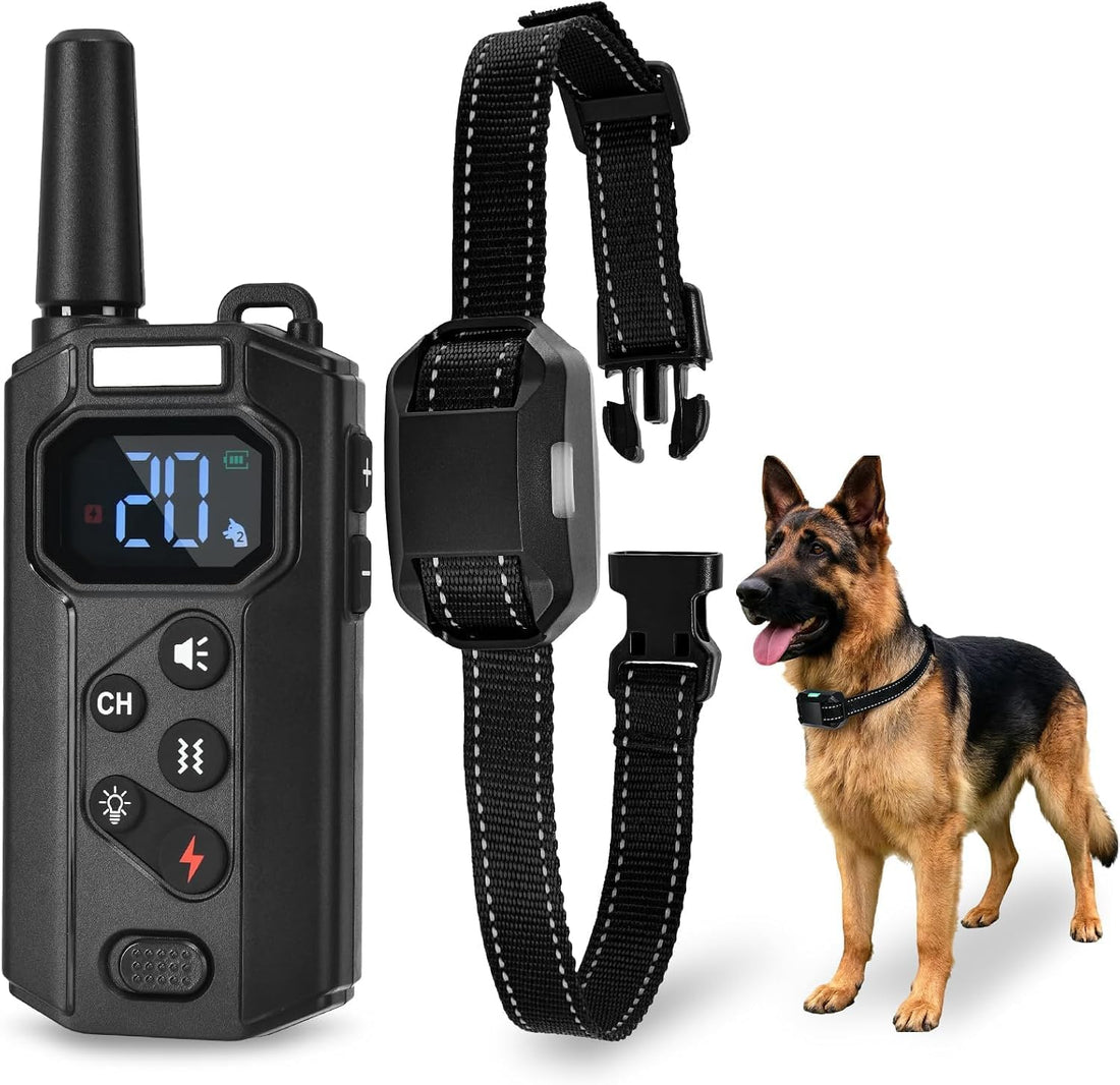 Dog Shock Collar with Remote, Traning Collar for Dog 8-120lbs, 3800FT