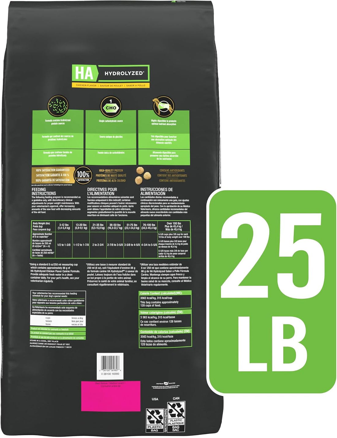Pro Plan Veterinary Diets Purina Canine HA Chicken 25Lb US
