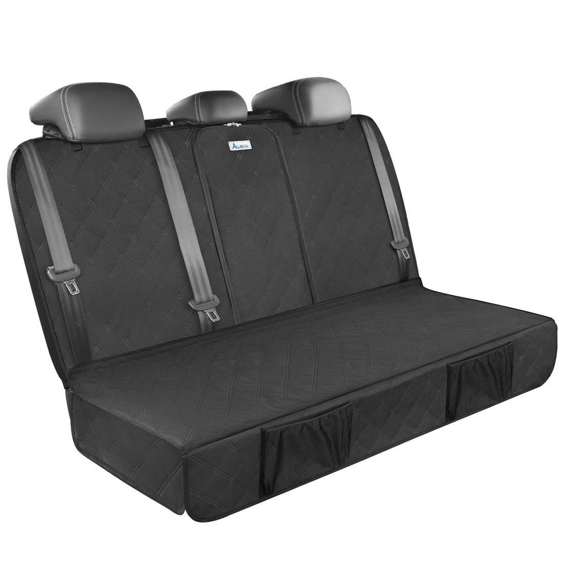 ALLANSING Upgraded 900D Heavy Duty Dog Back Bench Seat Cover