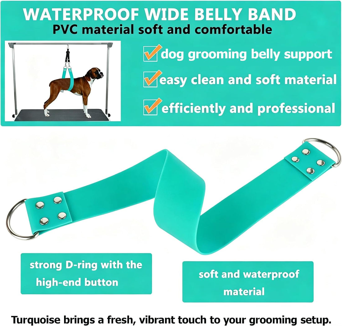 Dog Grooming Belly Band - Pet Grooming Belly Straps Groomer Belly