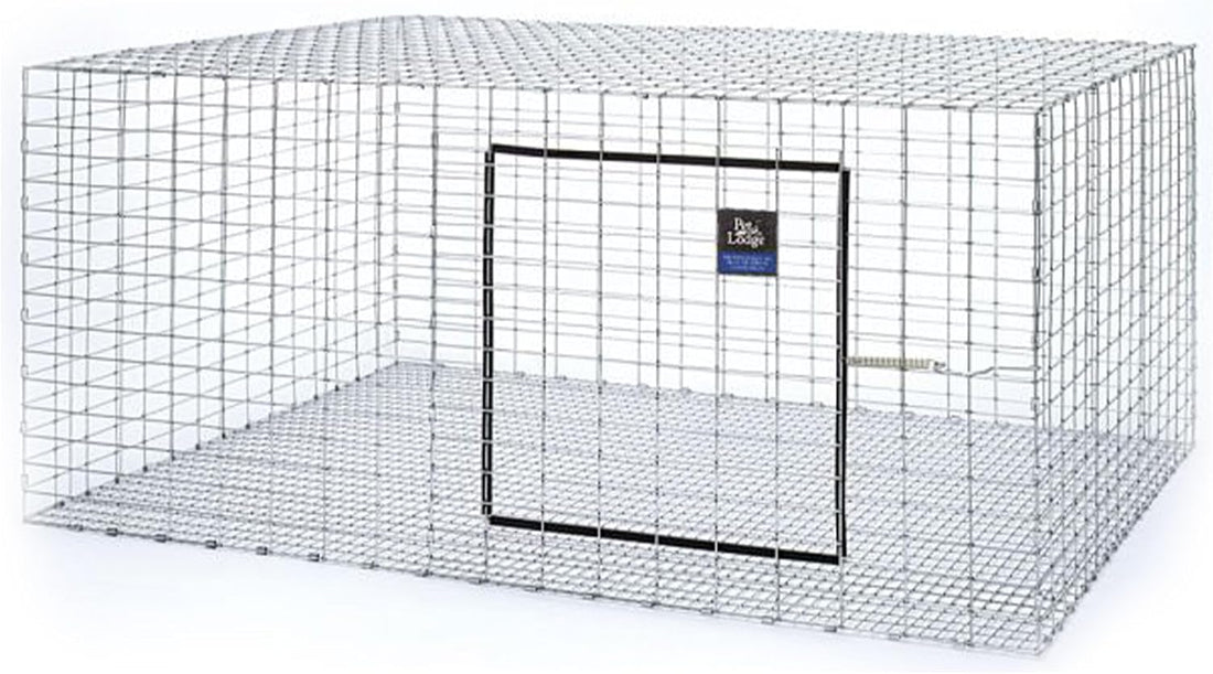 Pet Lodge® Wire Rabbit Hutch | Rust Resistant Galvanized Wire Mesh