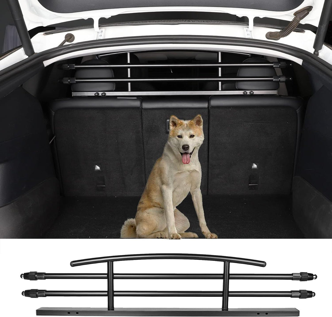 for Tesla Model Y Juniper Dog Barrier Adjustable Large Pet Protective