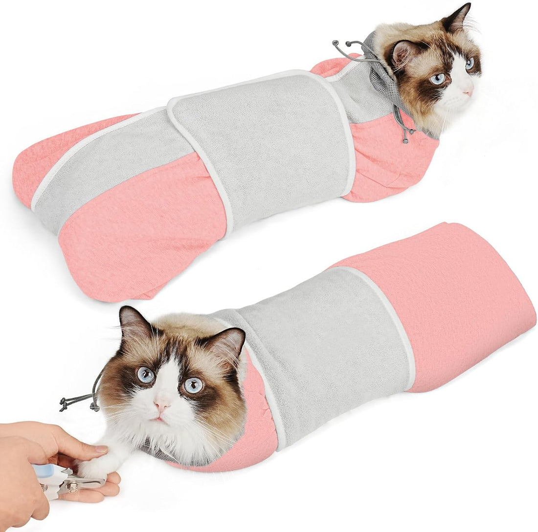 Supet Cat Grooming Wrap for Cutting Nails