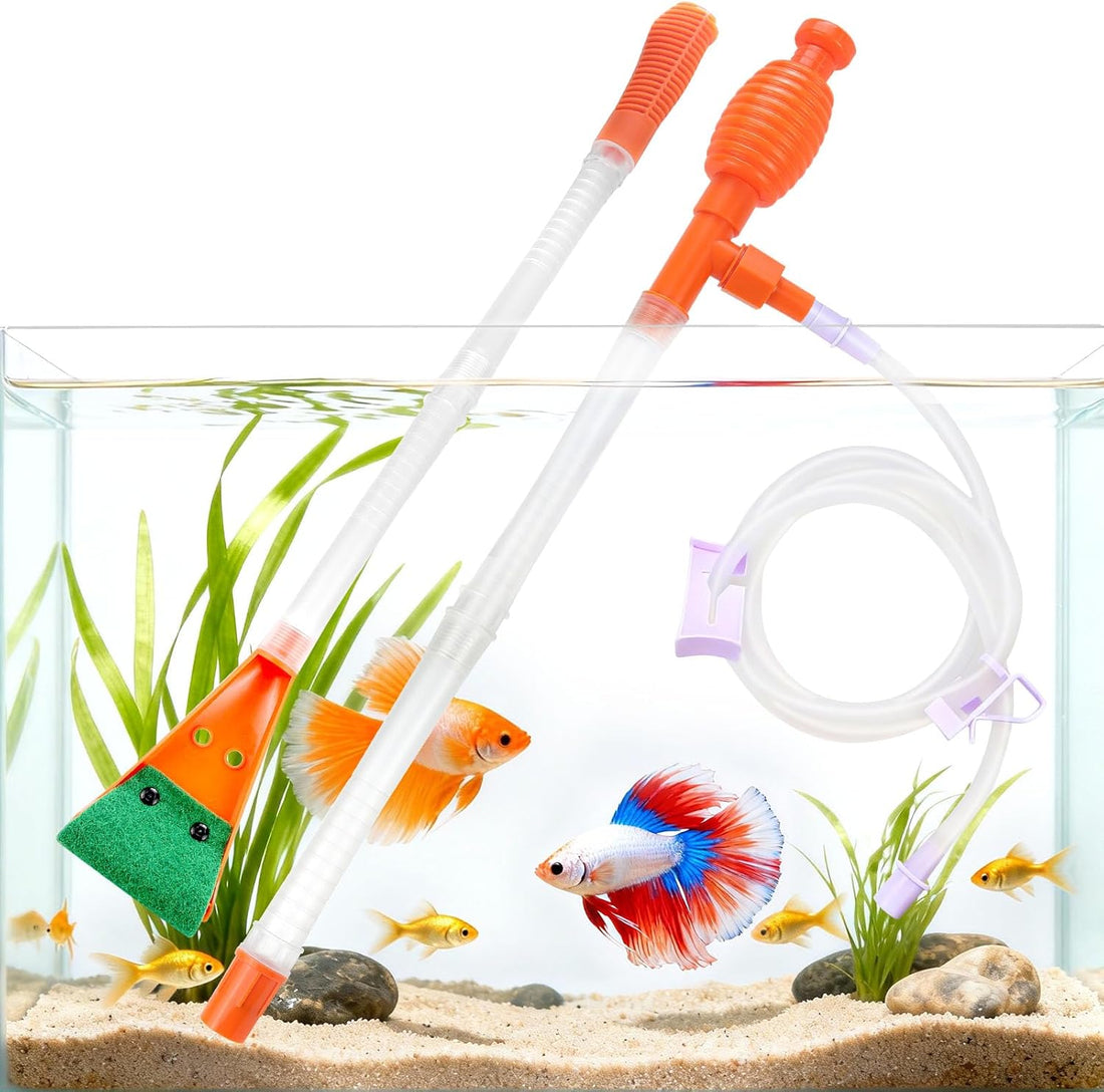 Fish Tank Cleaner Gravel Vacuum for Aquarium